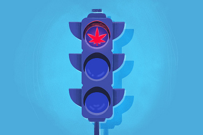 Traffic light art blue design graphic design illustration procreate stoplights traffic light traffic signals