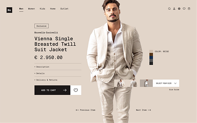 Me Fashion Website branding graphic design logo ui