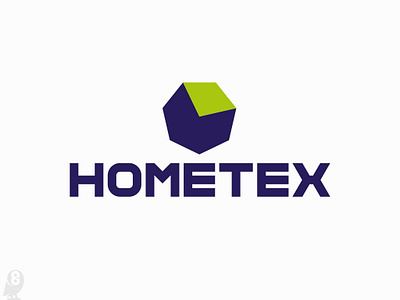 HOMETEX architecture building geometry home house logo minimal minimalism