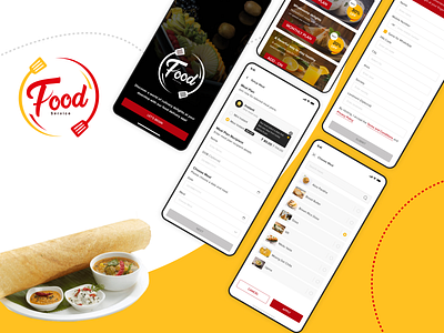 Food Delivery App app design food app food delivery app mobile app uiux