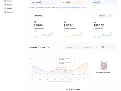 Rapyd Fintech Platform branding graphic design ui