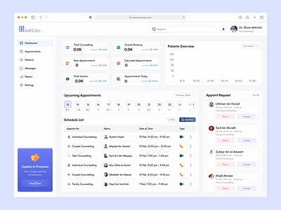 Mental Health Support Platform appointment dashboard halal healthcare medical web app medication tracker app mental health mental health app mental health awareness mental health care services mental health dashboard design mental health saas mental health webapp mental health websites online therapist online therapy patients dashboard saas platform sales analytics dashboard stress meditation ap
