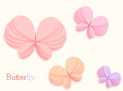 Butterfly butterfly cute design graphic design illustration