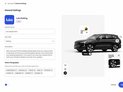 Otonomo - Automotive platform 3d branding graphic design logo ui