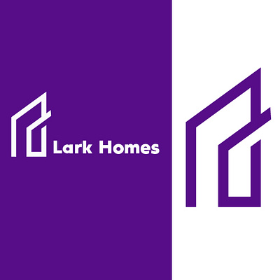 LARK HOME\ BRAND IDENTIRT brandguidness branding graphic design logo realestatelogo