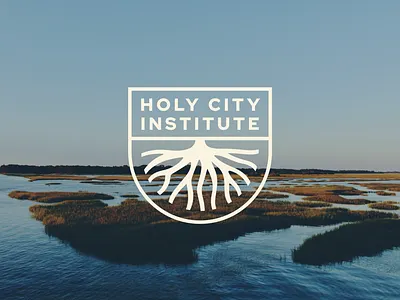 Holy City Institute Logo charleston christian church faith holy city institute river root roots tributaties waterway
