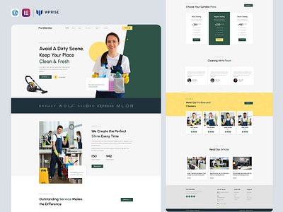 PureSweep – Cleaning Services Company Elementor Template branding cleaning cleaning business cleaning company cleaning company website cleaning landing page cleaning service cleaning service website cleaning services cleaning services website cleaning website commercial cleaning design elementor template graphic design house cleaning ui web design