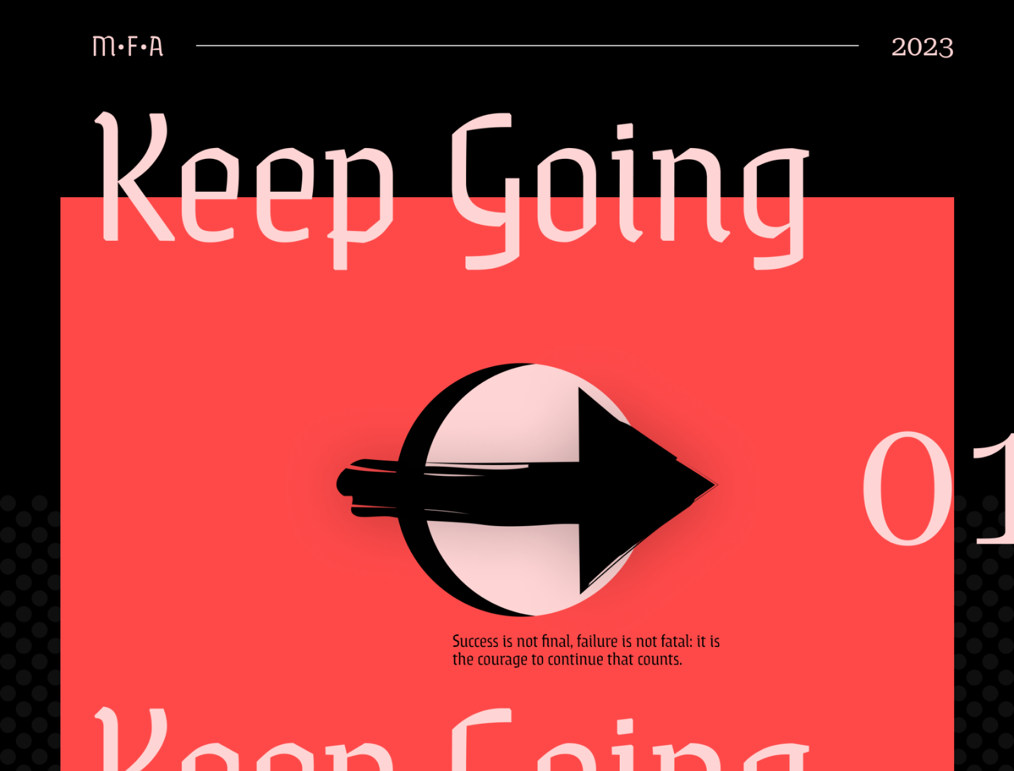 M.F.A branding design illustration minimal ui user experience user interaction user interface ux web