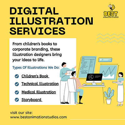 Digital Illustrations Services animation bestanimationstudios cartoonart childrensbook creativeagency creativeillustrations digitalart digitaldrawing digitalservices illustrations illustrationservices medicalillustrations storyboardillustrations