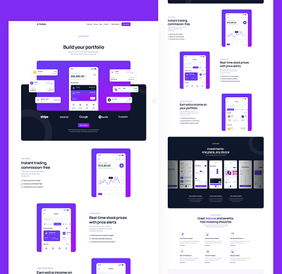 SAAS Website agency agency landing page design finance interface landing page platform saas saas landing page saas website ui ux user experience user interface web web design website