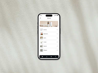 Skincare app dailyui graphic design product design ui ux