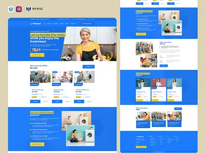 Polished – Cleaning Services Company Elementor Template branding cleaning cleaning business cleaning company cleaning company website cleaning landing page cleaning service cleaning service website cleaning services cleaning services website cleaning website commercial cleaning design elementor template graphic design house cleaning ui web design