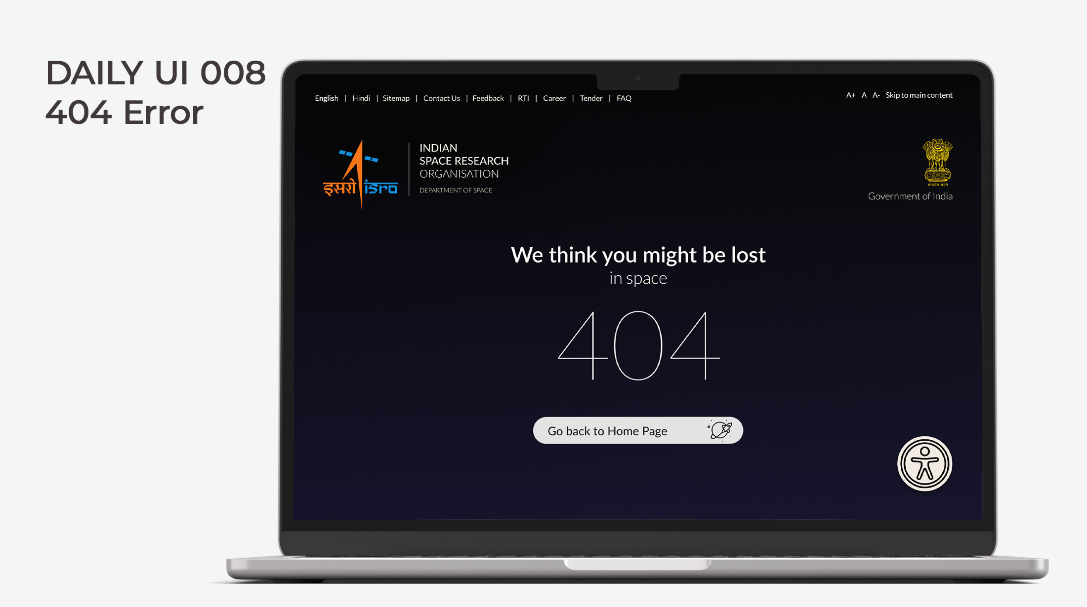 Daily UI 008 | 404 404 404 error daily ui error message error screen ui ui ux