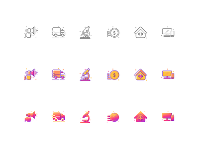 Icon Set 3 design filled icon glossy icon icon set minimal icon multicolour icon simple icon stroke icon svg icons ui ui elements vector