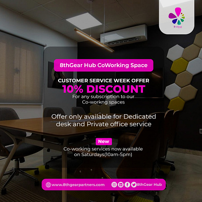 Discount Flyer customer service week discount flyer design flyer design offer flyer design social media design