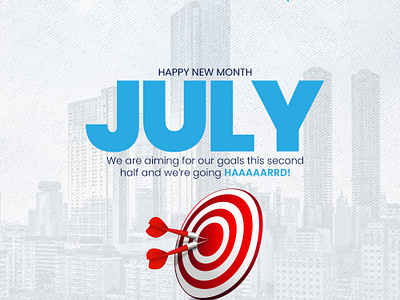 New Month Flyer graphic design happy new month flyer design hello july july new month flyer design