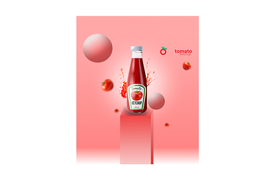 Tomoto Poster Design| Product Design 3d branding graphic design logo ui