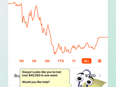 What If Clippy Existed in Robinhood app design ui web