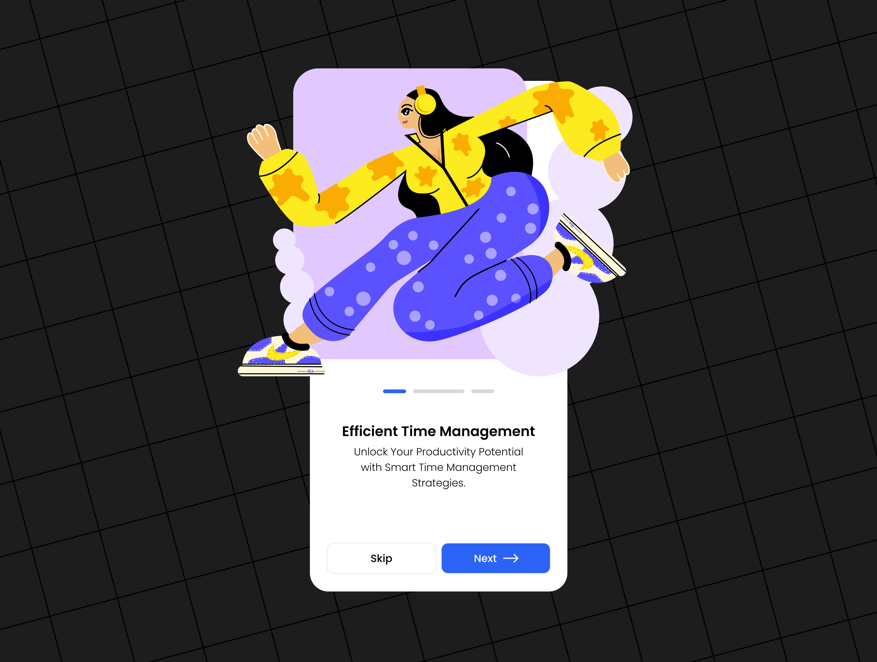 Time management illustration branding design icon iconpack illustration onboarding pack ui