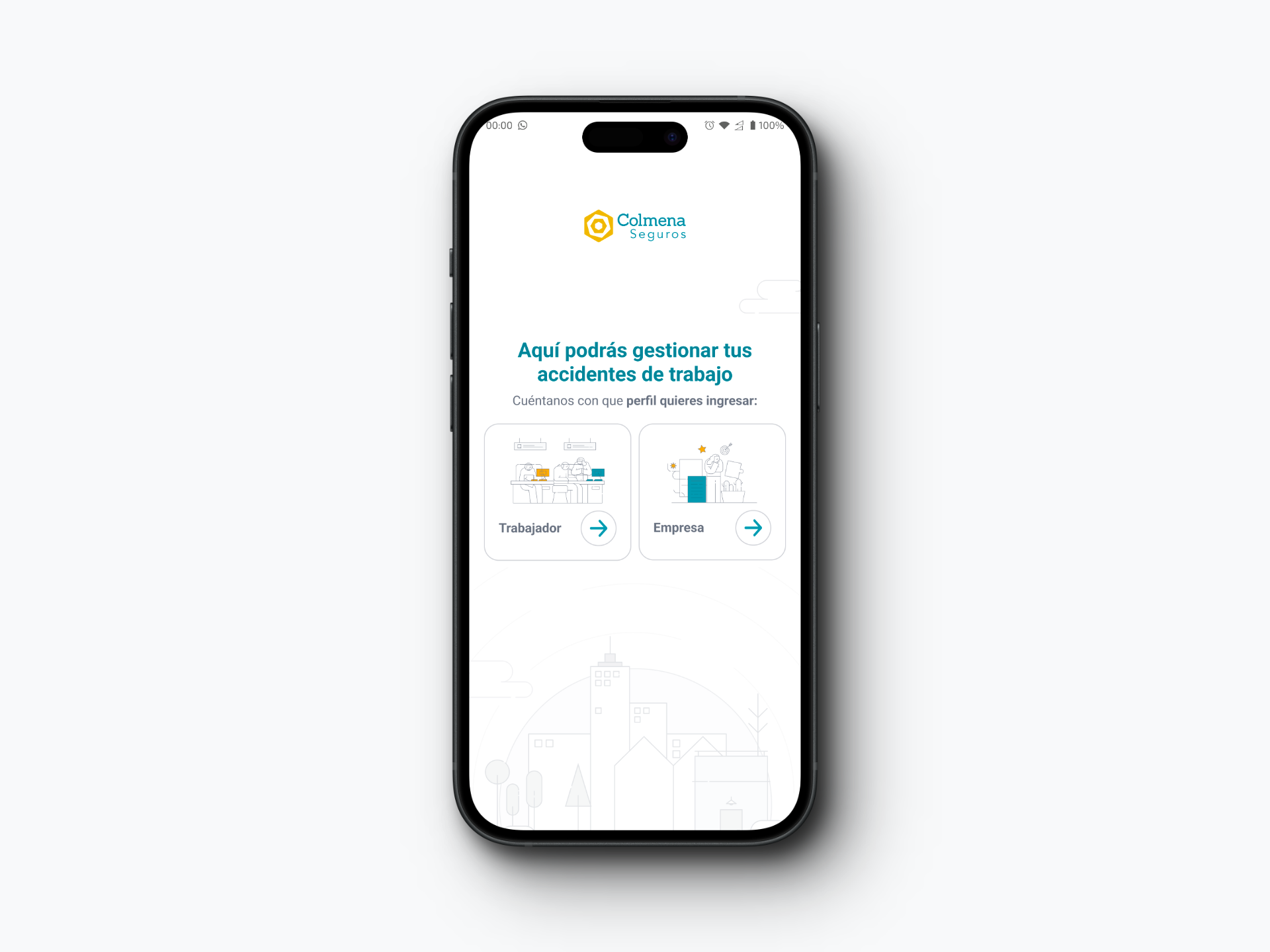 Registro de accidente laboral colmena design ui ux