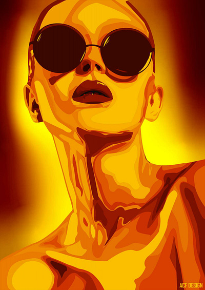 Fire | Illustrations art color palette creativity digital art digital design graphic design illustration illustrator object portrait vector