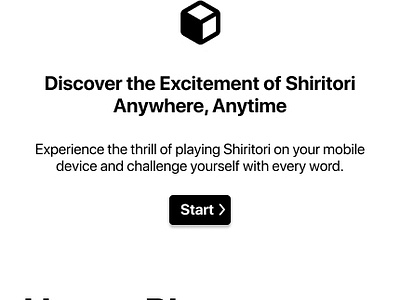 Shiritori Game App UI/UX Design game shiritori ui ux