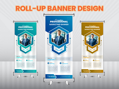 Business Roll Up Banner Design artistvect street