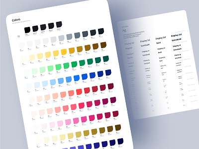 Color-style/Typography/design system/style guide clean colorstyle design design sysytem ecommerce estore furniture store minimal multivendor online shop onlinestore product design shop shoppage component style guide typography ui ux web design website