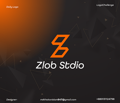 Zlob Stdio | letter Z | Logo Design brand logo branding business logo designer letter z logo logo logo inspiration logo to buy logomark minimal logo new logo studio logo symble trend trending logo vector z zletter zlobe stdio