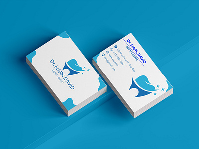 premium dental business card Design By: Rajib Kumar Nath business card business card design card card design dental design graphic design