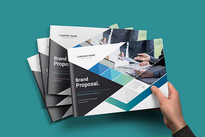 Brand Proposal annual report brochure design business card catalog company profile flyer design magazing design