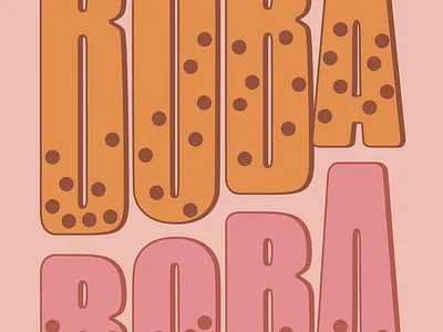Boba 2d 2d animation 2d design adobe adobe cc after effects animation graphic design illustration illustrator marketing motion design motion graphics type typography vector vector graphics