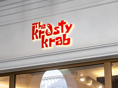 The krusty krab branding brand identity branding graphic design logo