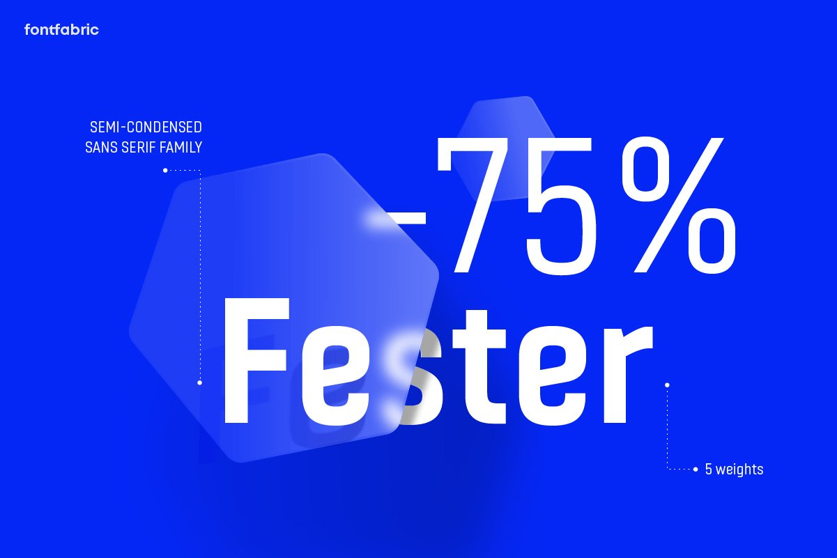 Fester Font by Creative Design Master on Dribbble