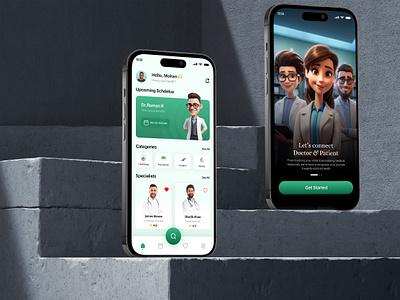 MediConnect | Doctor Booking App UI doctor appointment doctorbooking medical app trendingui ui uidesign visualdesign