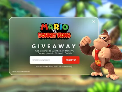 GIVEAWAY 3d giveaway glasseffect glassmorphism graphic design ui