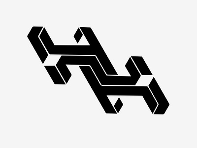 HH branding design graphic design h hh icon identity illustration letter lettering lettre logo logotype marks monogram symbol symbole ui
