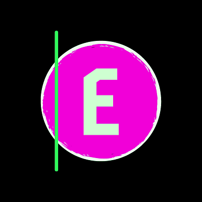 Icon Letter E branding graphic design icon logo