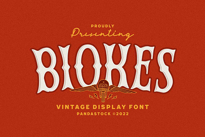 Biokes Vintage Font Free Download 70s font 80s font bold classic fonts classy fonts contemporary font creative elegant font eye catching fonts modern modern art font psychedelic rough sleek fonts tan nimbus trendy serif fonts typeface unique urban