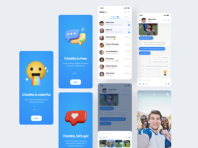 ChatKo - free chat app for sport teams UI app chat chat app dailyui dailyuichallenge design message messenger mobile app sports ui ux