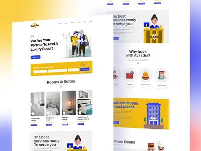 Avastha Homepage redesign branding designinspiration digitalmarketing entrepreneur graphicdesigner landing page marketingdigital programmer seo ui ux reaserch website website audit wordpress