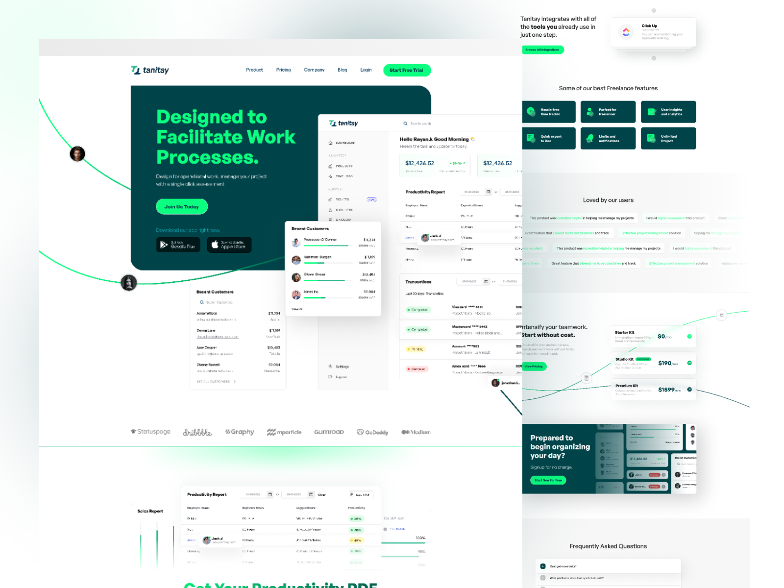 Example of Website Design & Redesign