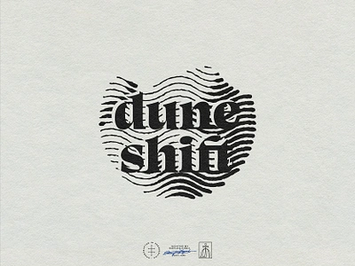 Dune Shift Alternative Logo black and white brand design brand identity branding branding design clean identity design logo logo design logo designer minimal minimalist minimalistic modern retro simple type typography vintage visual identity