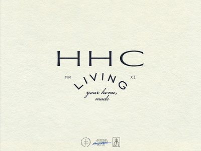 HHC Living Alternative Logotype brand design brand identity branding branding design fonts hand drawn hand lettering handdrawn handlettering identity design lettering logo logo design logotype type typographic typography vintage visual identity wordmark