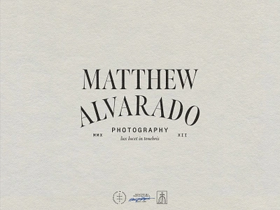 Matthew Alvarado Logotype brand design brand identity branding branding design classic fonts hand drawn hand lettering handdrawn identity design lettering logo logo design logotype type typographic typography vintage visual identity wordmark