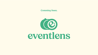 Eventlens logo brand identity logo