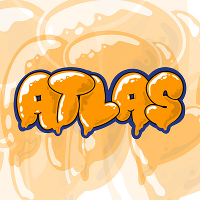 Atlas branding design digital art fresco graffiti graphic design graphic designer illustration logo ui