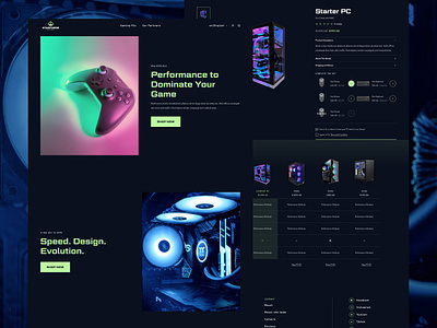 Starforge System on Shopify Plus- PDP branding creative direction development ecommerce shopify plus solution architecture ui ux design