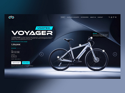 Bike Shop - Design concept art design branding design e commerce e shop ui ux web design
