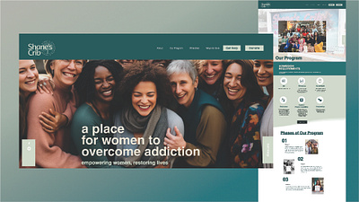 Website Design | Women's Discipleship & Recovery Center branding website website design